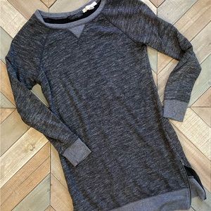 Banana Republic grey tunic sweatshirt